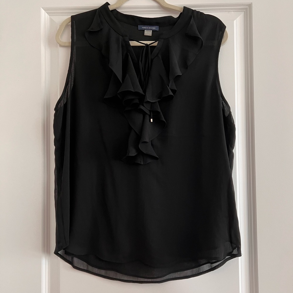 Tommy Hilfiger Sheer Sleeveless Tank